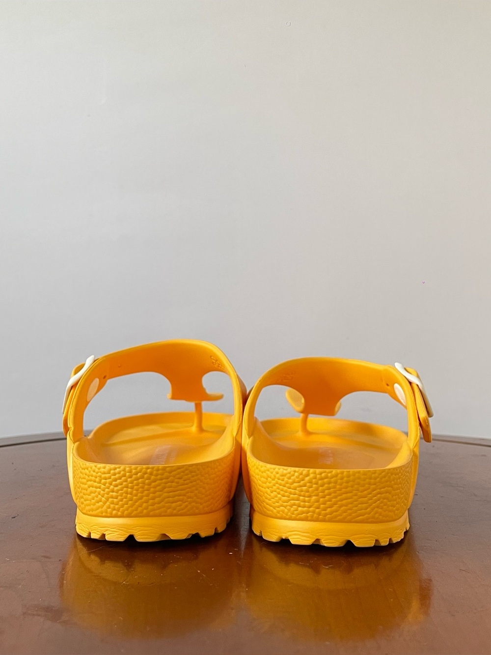 Birkenstock Yellow Thong Sandals with Buckle - Picture 4 of 7